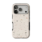Morandi Neutral Speckle Dot Phone Case, Shockproof Anti-slip iPhone Cover