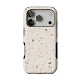 Morandi Neutral Speckle Dot Phone Case, Shockproof Anti-slip iPhone Cover