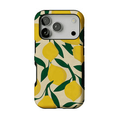 Summer Citrus Fruit Cream Base Shockproof Anti-slip iPhone Case