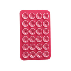 Rose Pink Silicone Suction Cup Phone Mount, Stick-On Hands-Free Holder