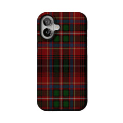 Classic Red Scottish Tartan Plaid Shockproof Anti-slip iPhone Cover