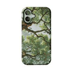 Fresh Green Ancient Tree Forest Phone Case, Anti-slip Shockproof iPhone Cover