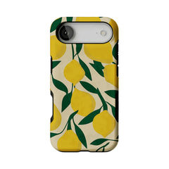 Summer Citrus Fruit Cream Base Shockproof Anti-slip iPhone Case