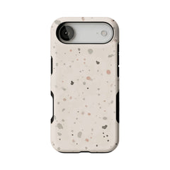 Morandi Neutral Speckle Dot Phone Case, Shockproof Anti-slip iPhone Cover