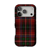 Classic Red Scottish Tartan Plaid Shockproof Anti-slip iPhone Cover