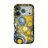 Van Gogh Starry Night Sunflower Mix Impasto Art Shockproof iPhone Case