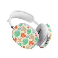 Watercolor Coral AirPods Max Case Hand Painted Soft TPU Protective