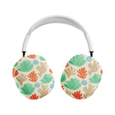 Watercolor Coral AirPods Max Case Hand Painted Soft TPU Protective