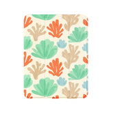 Watercolor Coral iPad Case Hand Painted Aesthetic Protective TPU