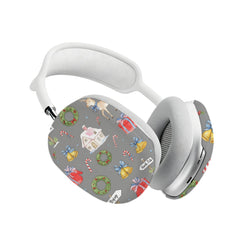Healing Watercolor Christmas AirPods Max Case with Soft TPU Protection
