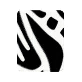 Zebra Print iPad Case Classic Black White Animal Stripe Protective TPU