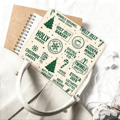 Retro Christmas Graffiti iPad Case