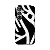 Zebra Print Samsung Galaxy Case Classic Black White Animal Stripe Protective
