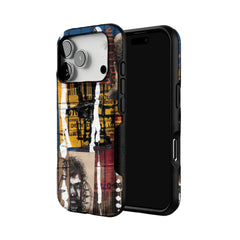 Grunge Collage Phone Case | Street Art Aesthetic Shockproof Case for Samsung & iPhone