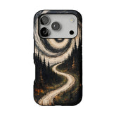 Swirl Sky Forest iPhone Case, Van Gogh Style Shockproof Cover