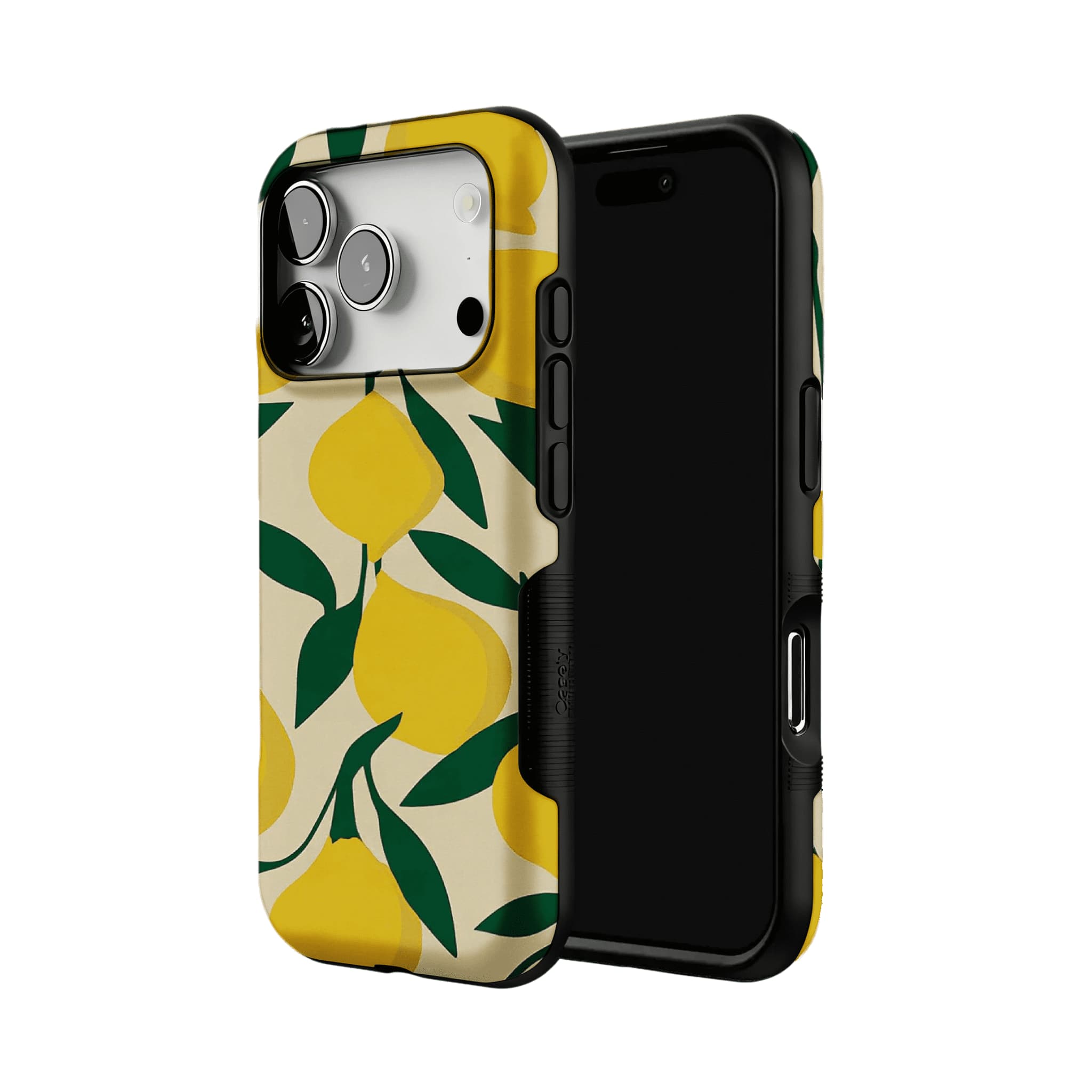 Summer Citrus Fruit Cream Base Shockproof Anti-slip iPhone Case
