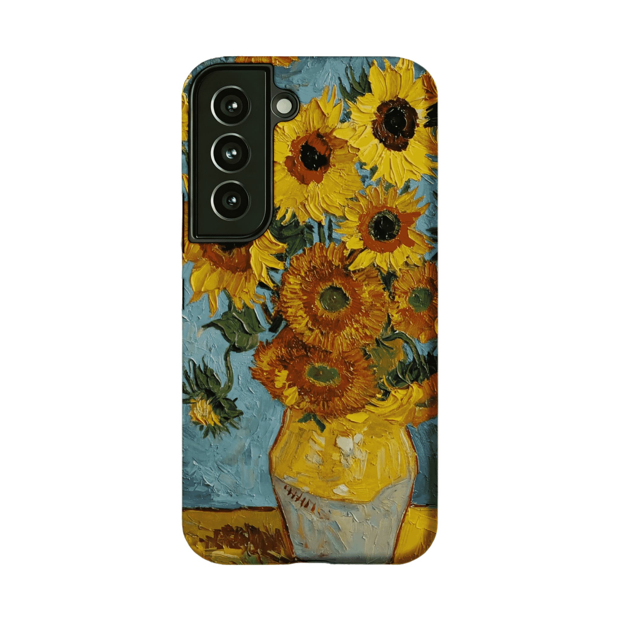 Van Gogh Sunflowers Impasto Oil Painting Phone Case, Classic Art iPhone Cover