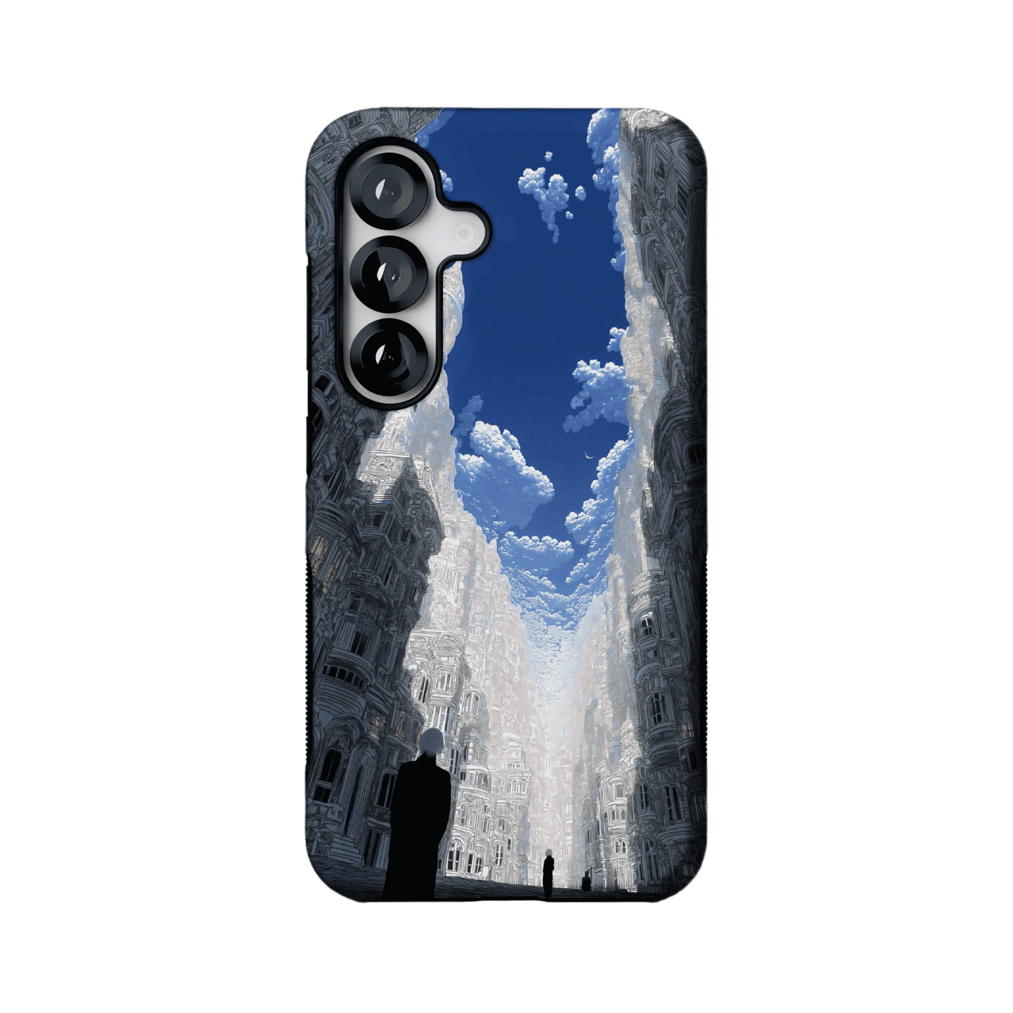 Surreal Fantasy Sky City Architecture Art iPhone Protective Cover