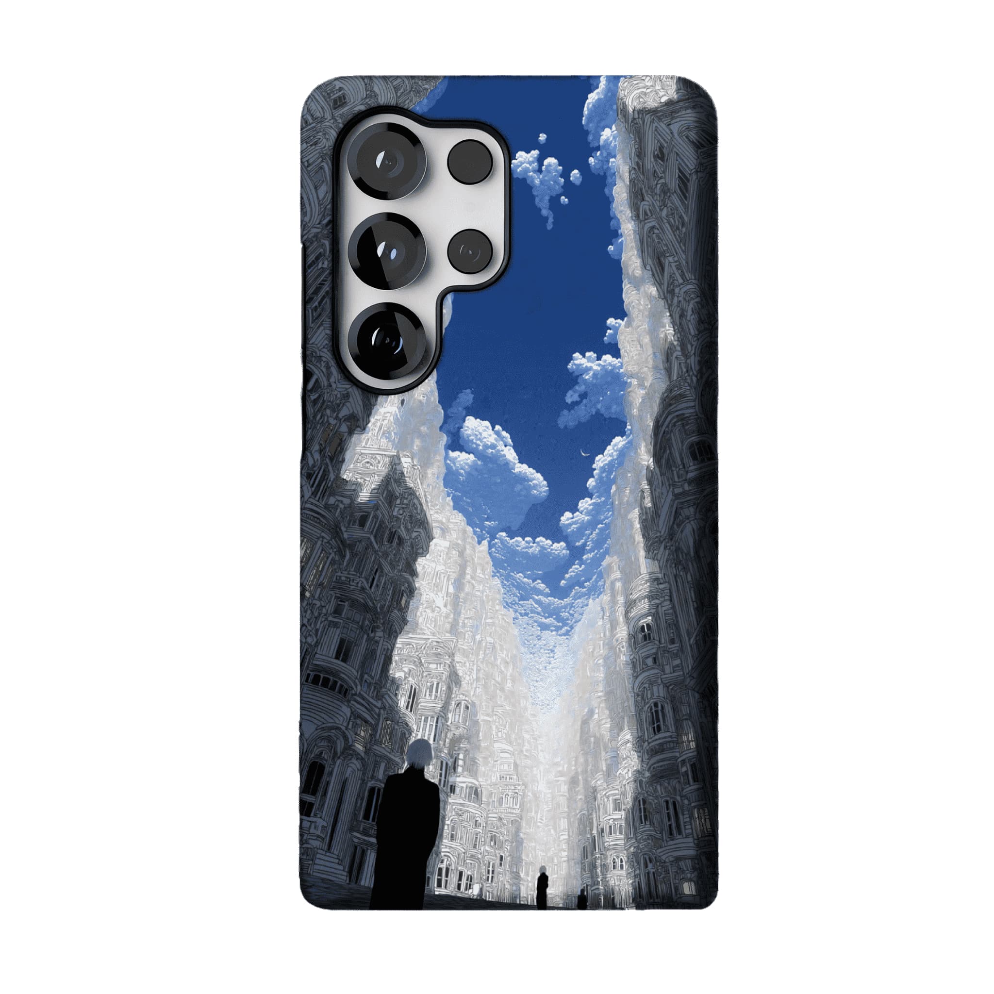 Surreal Fantasy Sky City Architecture Art iPhone Protective Cover