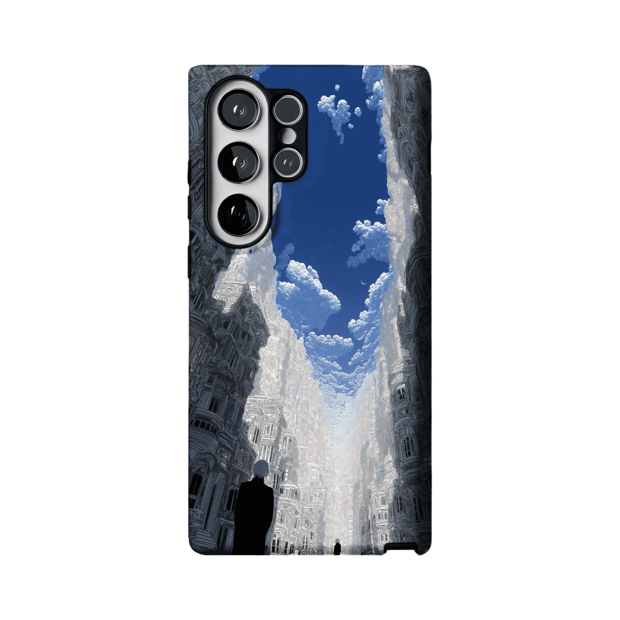 Surreal Fantasy Sky City Architecture Art iPhone Protective Cover