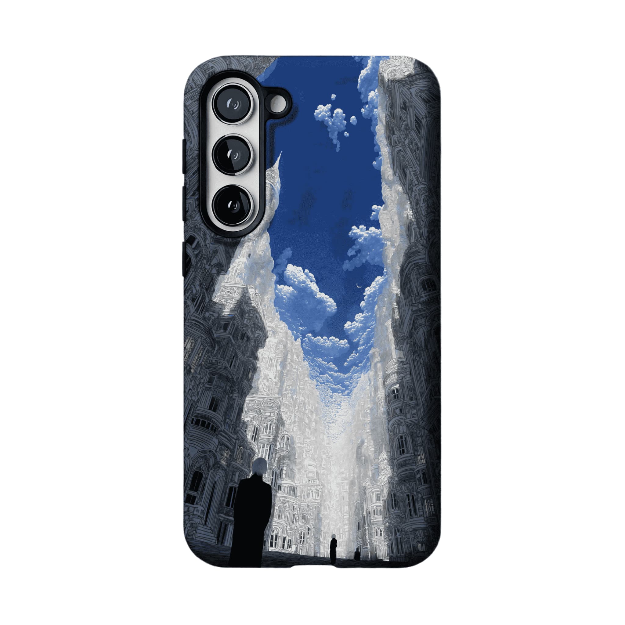 Surreal Fantasy Sky City Architecture Art iPhone Protective Cover