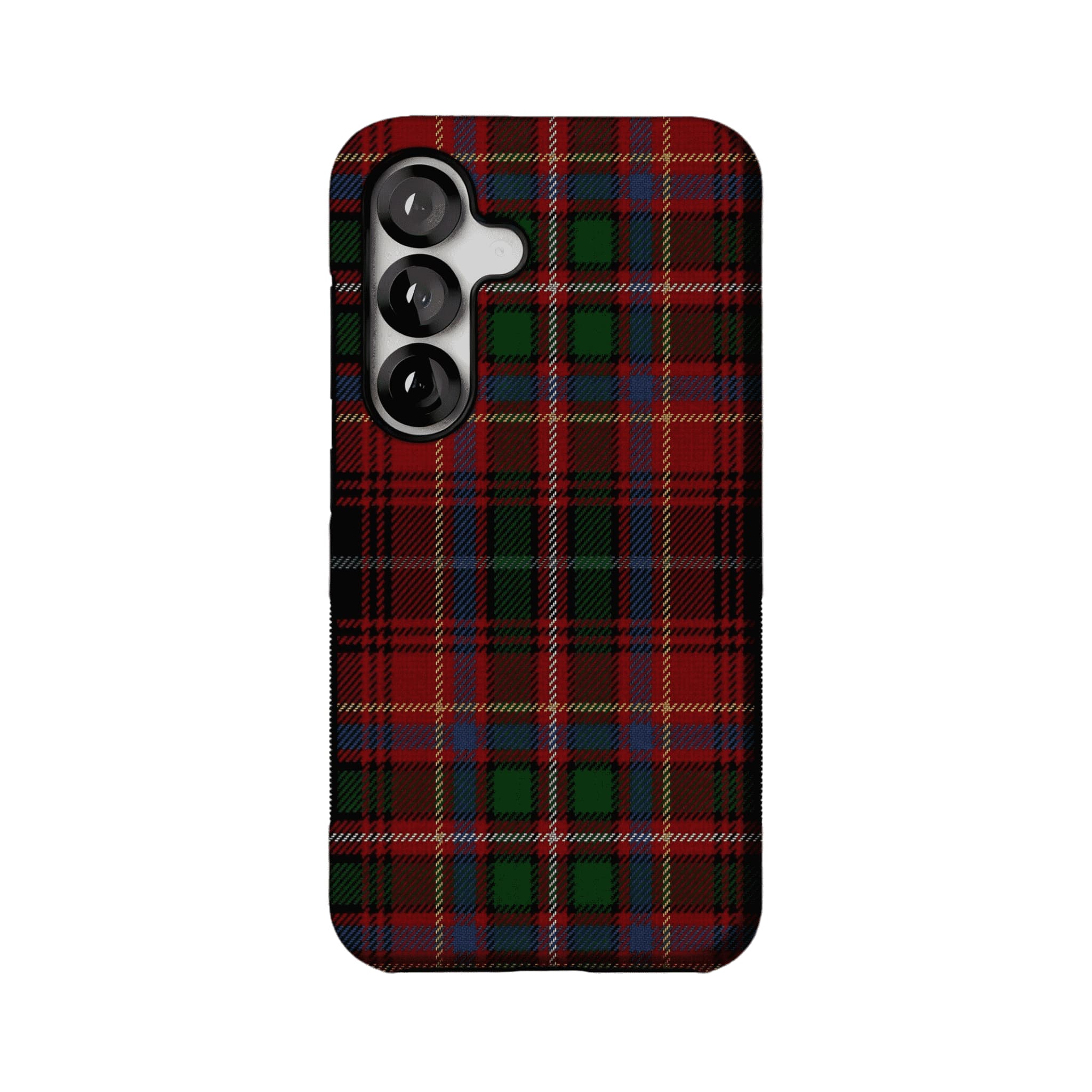 Classic Red Scottish Tartan Plaid Shockproof Anti-slip iPhone Cover