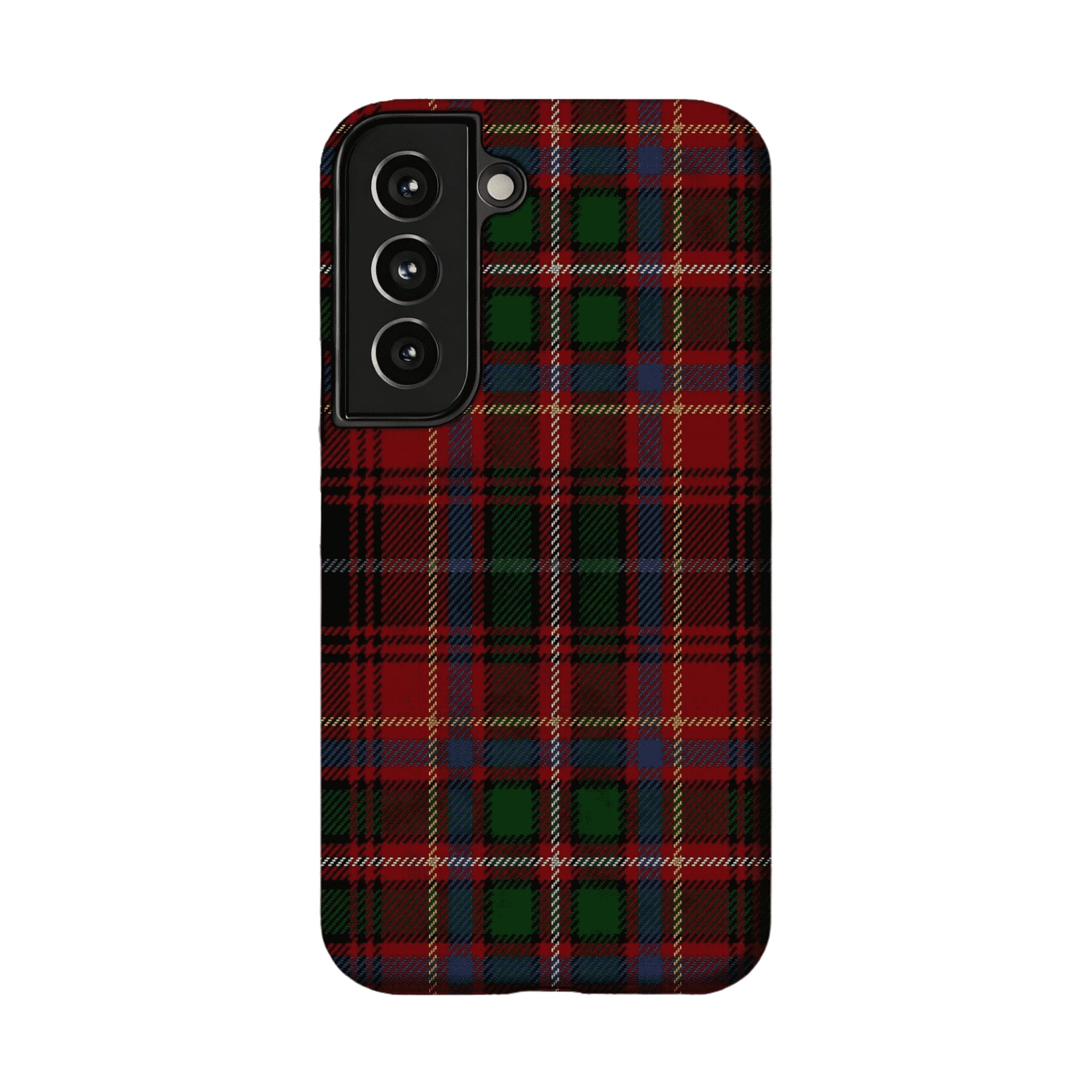 Classic Red Scottish Tartan Plaid Shockproof Anti-slip iPhone Cover