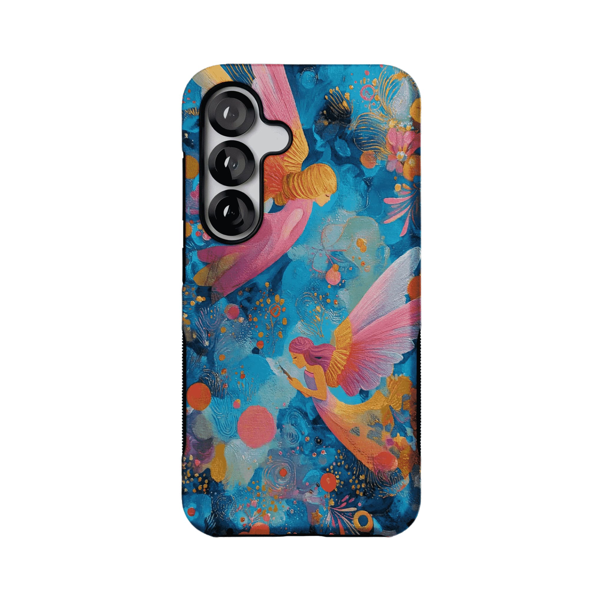 Vibrant Impasto Fairy Fantasy Oil Art iPhone Protective Cover