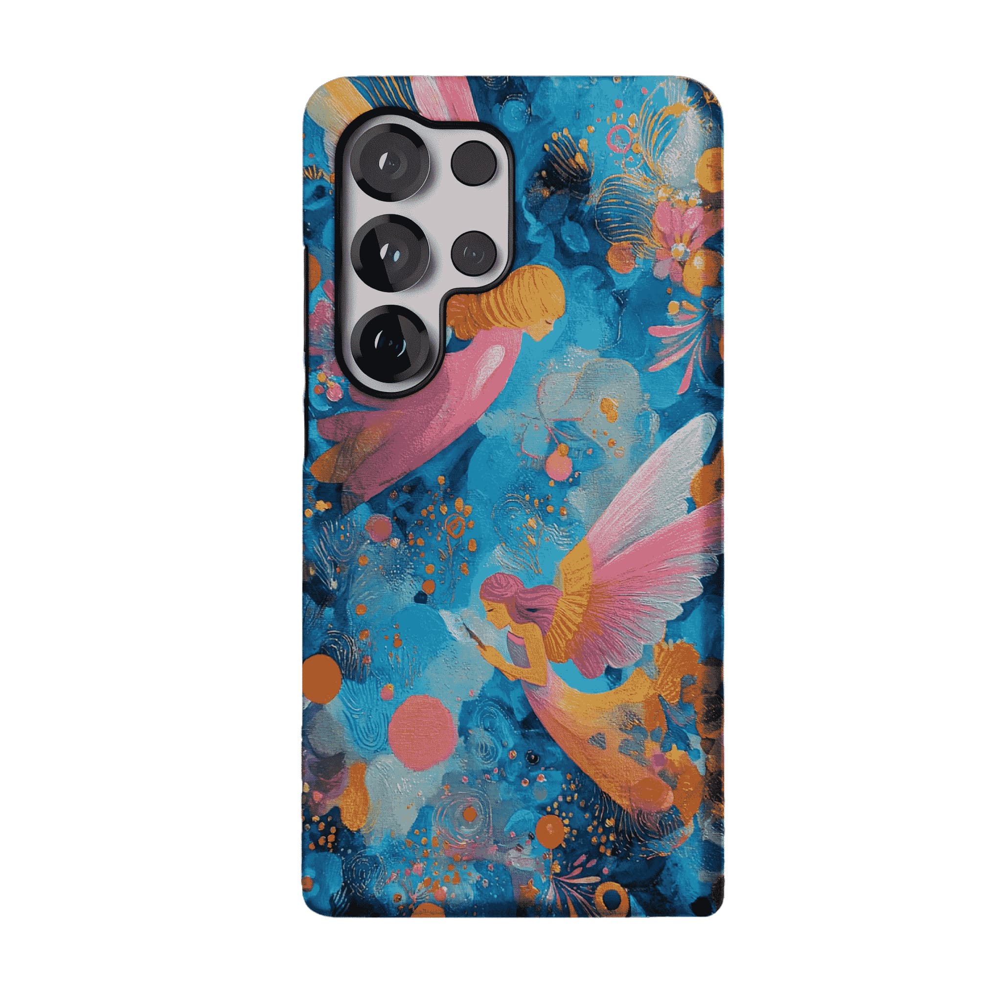 Vibrant Impasto Fairy Fantasy Oil Art iPhone Protective Cover