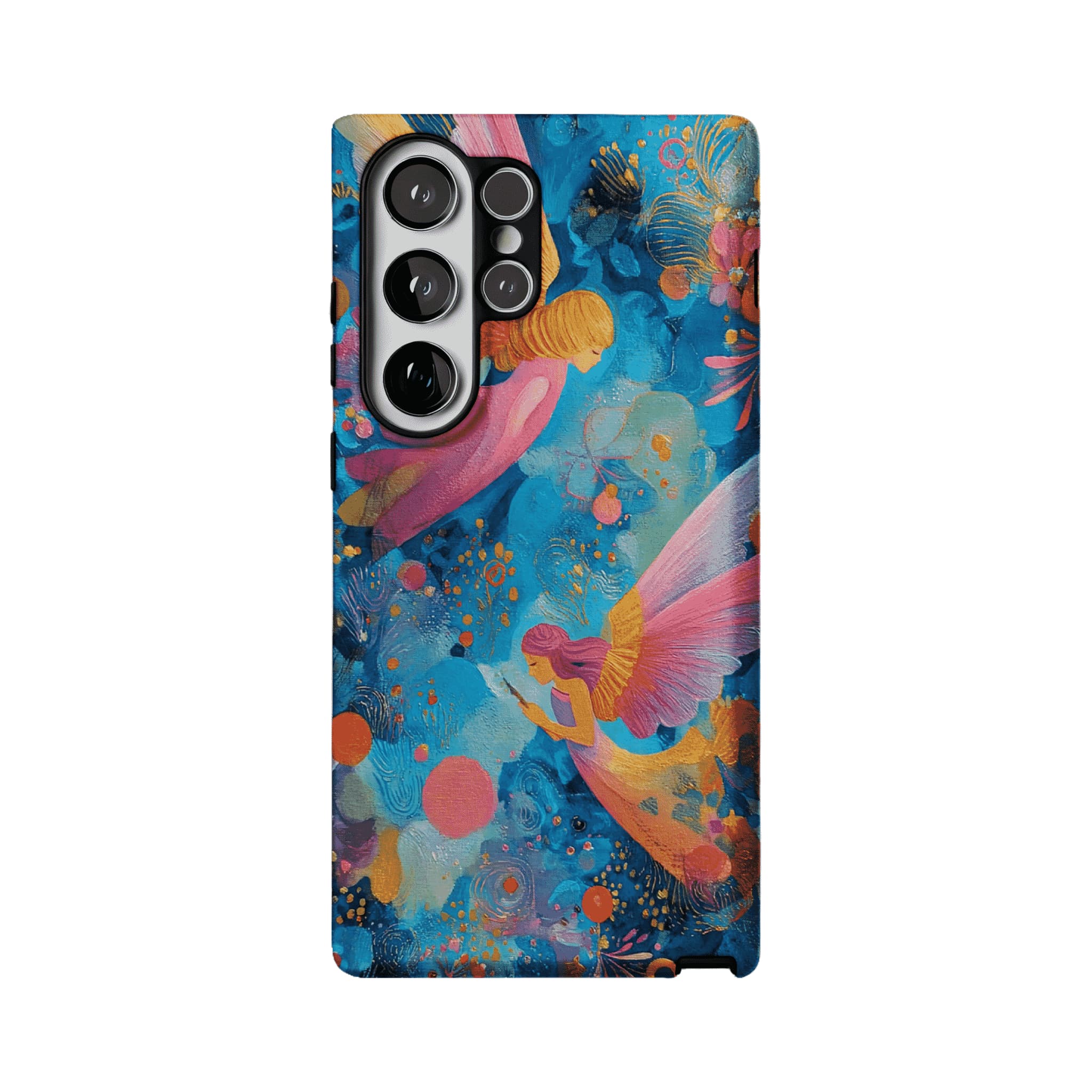 Vibrant Impasto Fairy Fantasy Oil Art iPhone Protective Cover