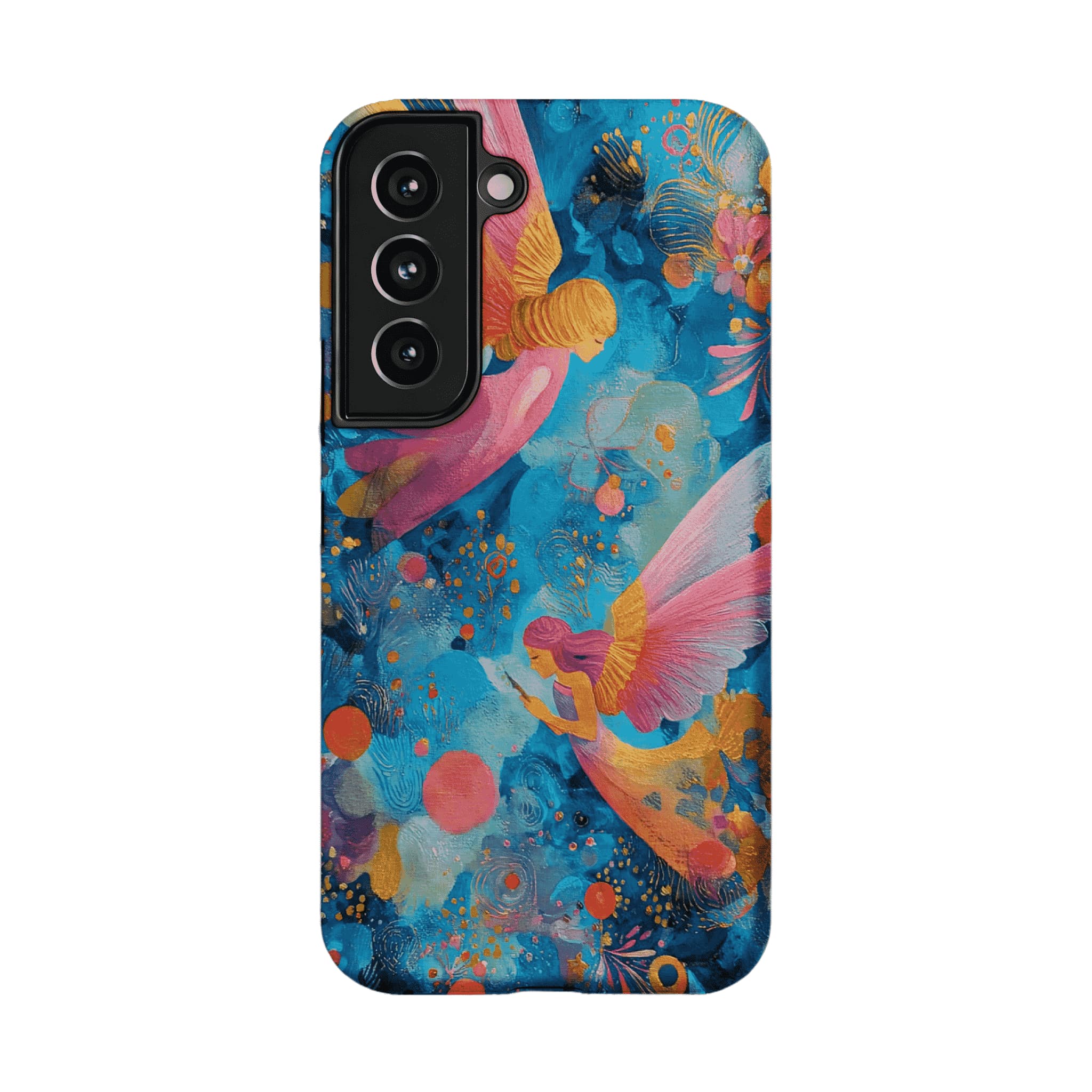 Vibrant Impasto Fairy Fantasy Oil Art iPhone Protective Cover