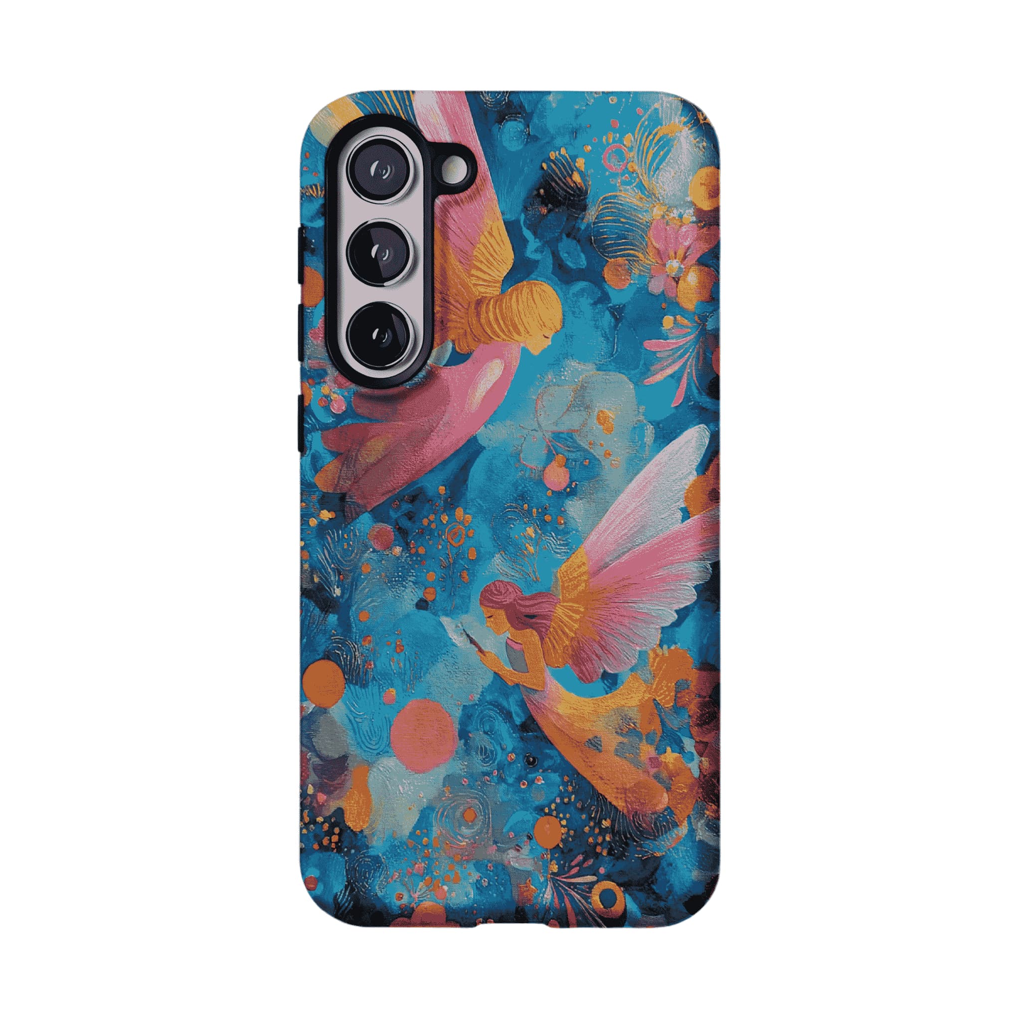 Vibrant Impasto Fairy Fantasy Oil Art iPhone Protective Cover