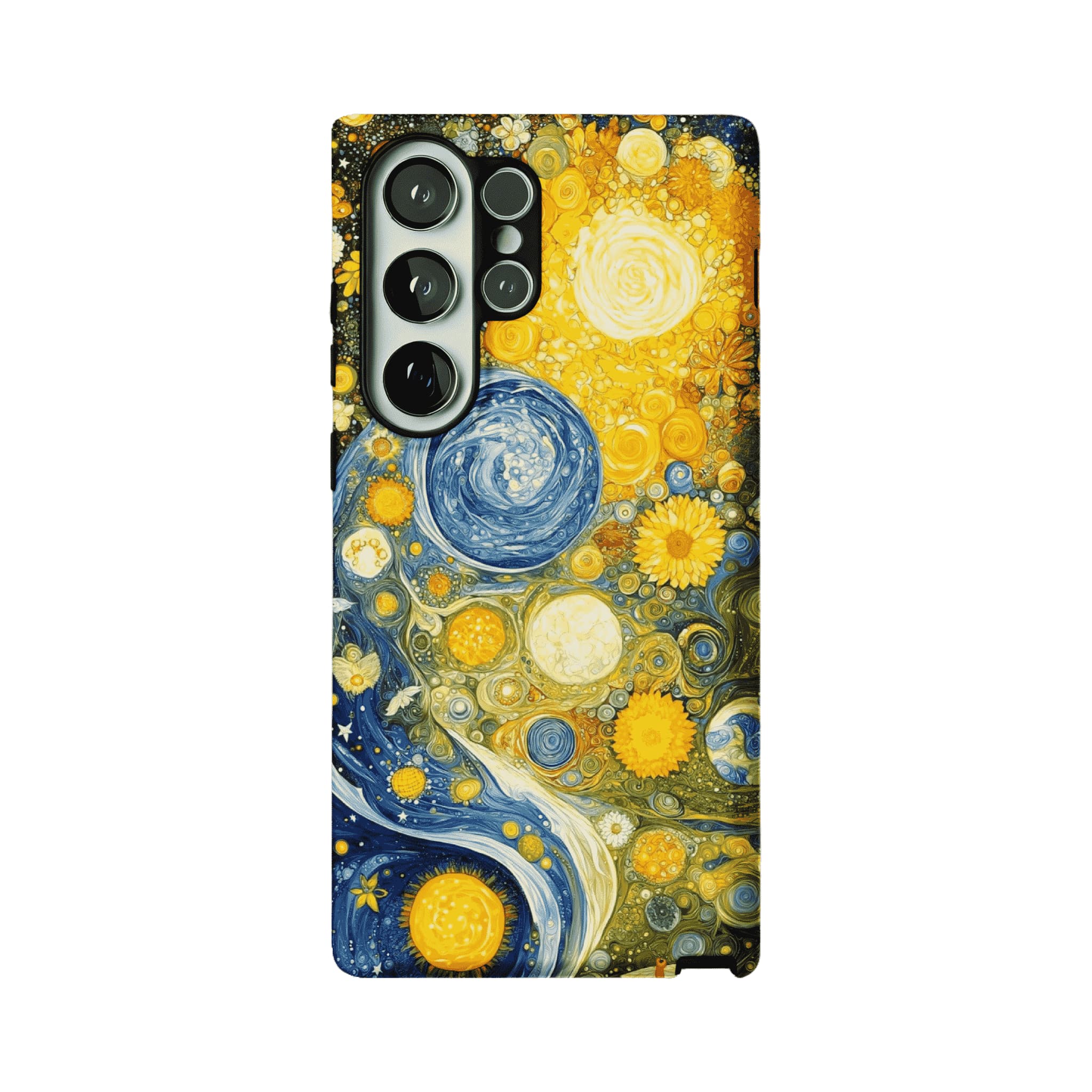 Van Gogh Starry Night Sunflower Mix Impasto Art Shockproof iPhone Case
