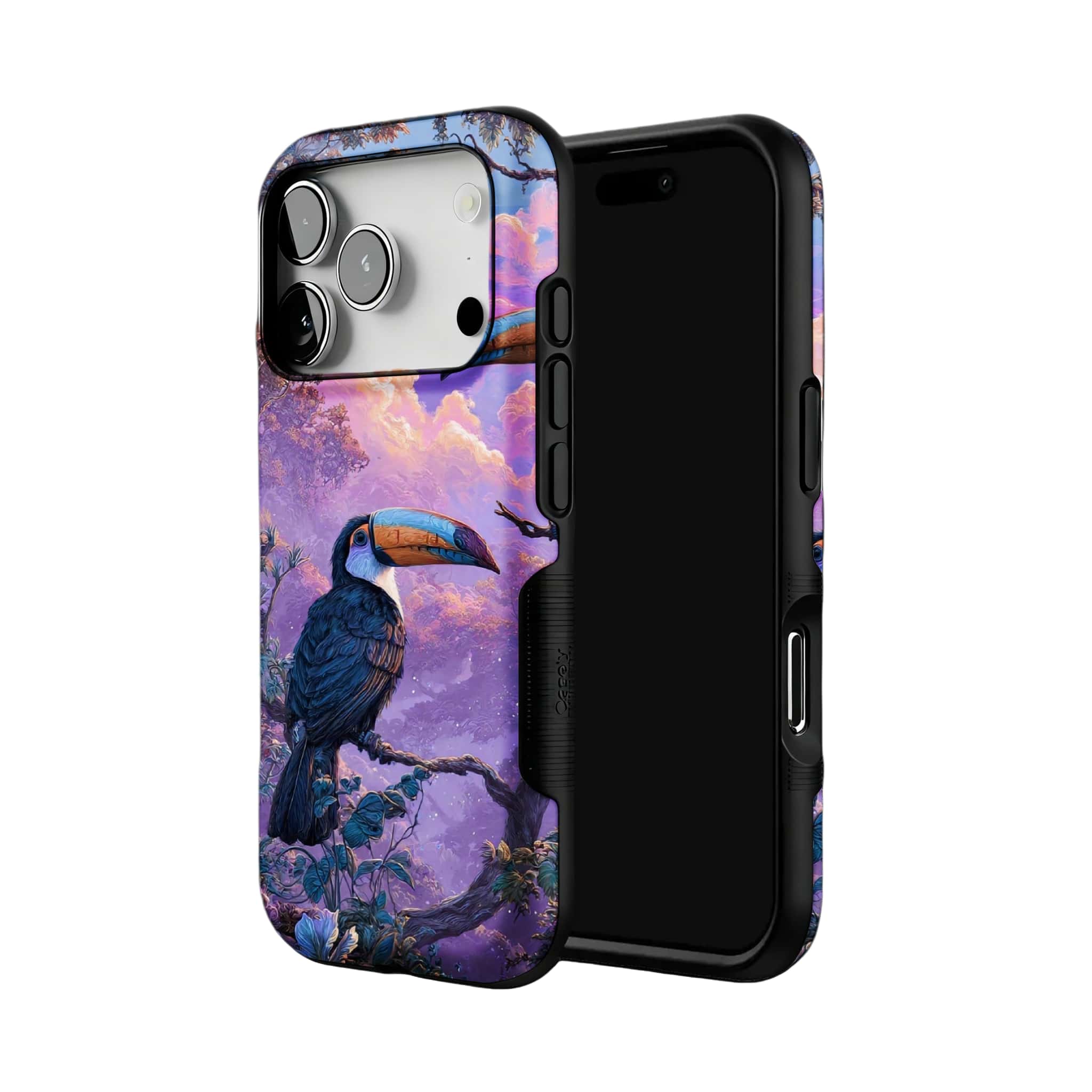 Magical Toucan Jungle Phone Case | Nature Cover for iPhone