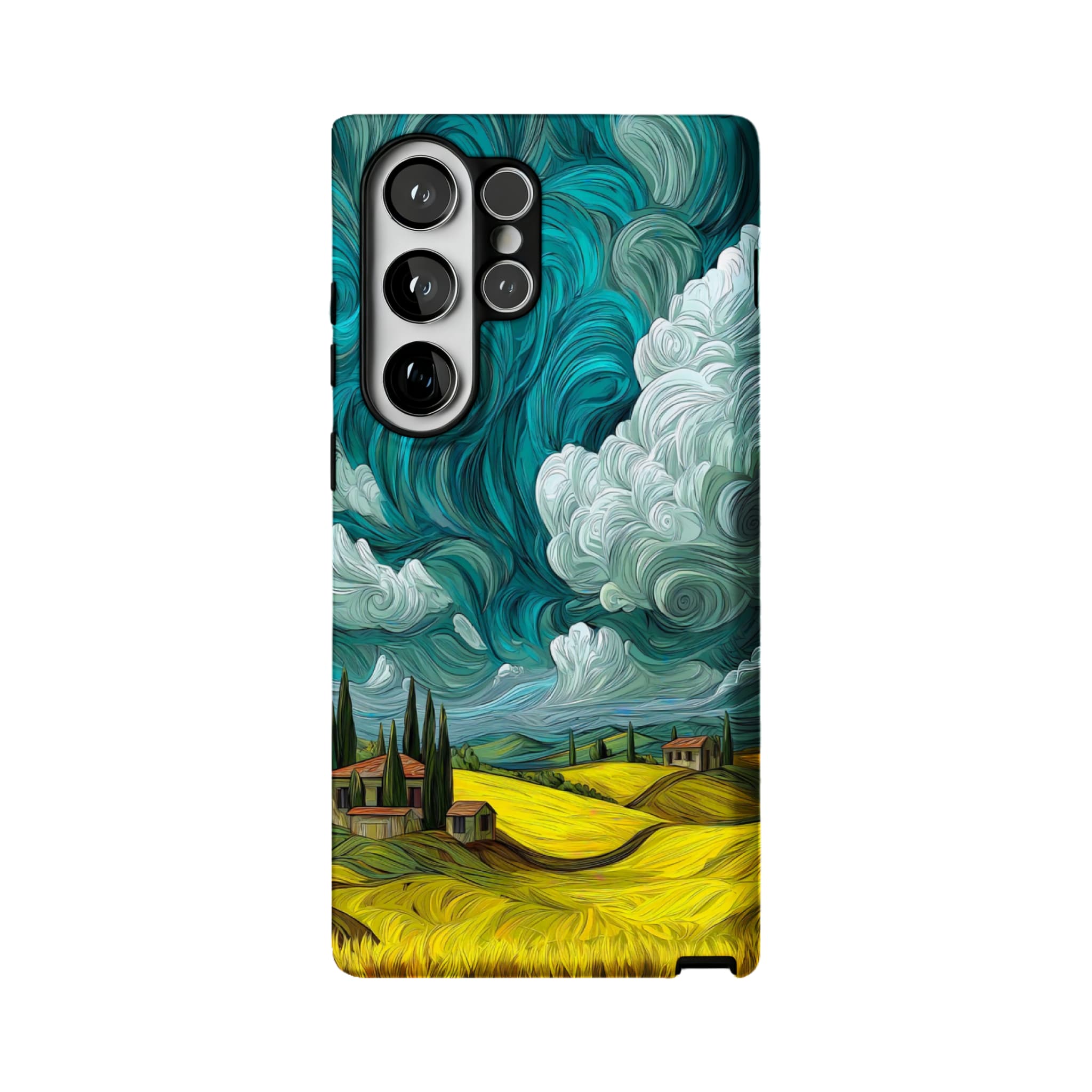 Tuscan Van Gogh Style Phone Case, Anti-Slip Cover for iPhone