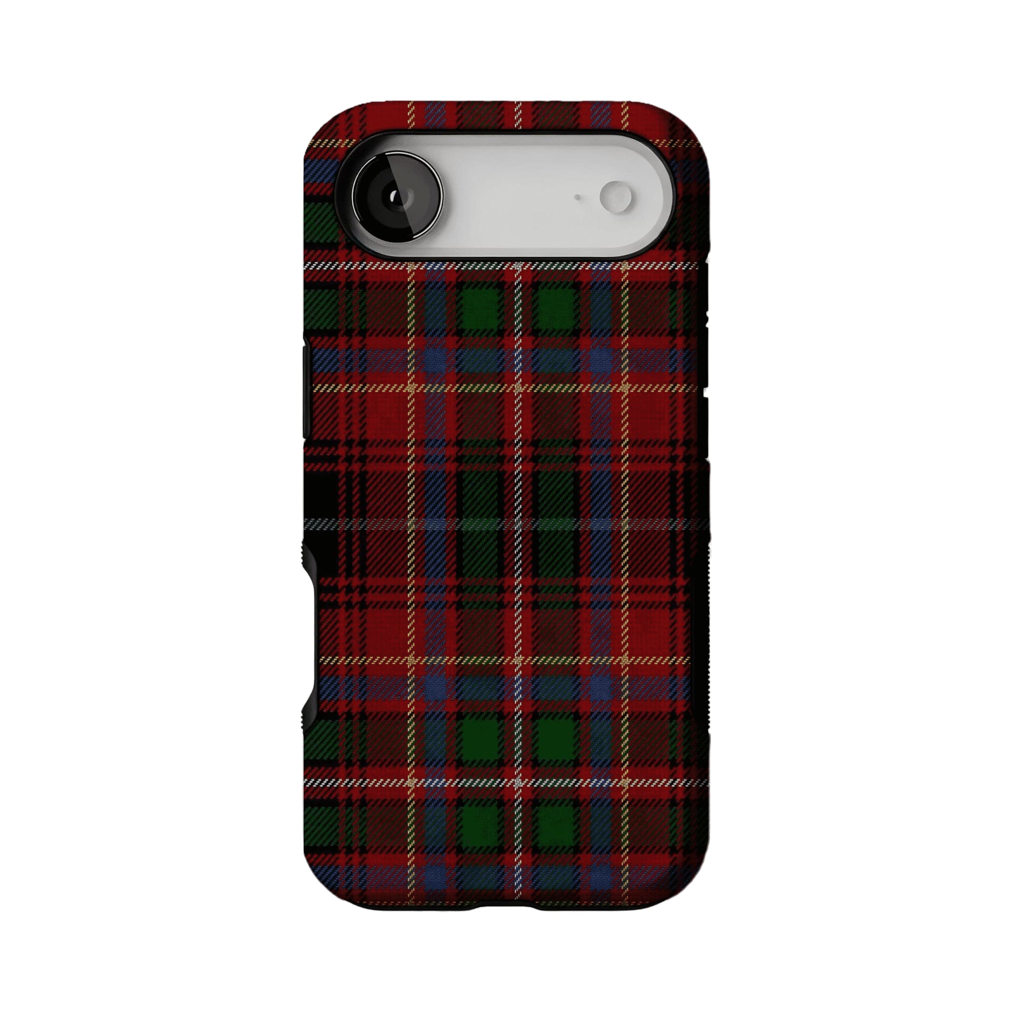 Classic Red Scottish Tartan Plaid Shockproof Anti-slip iPhone Cover