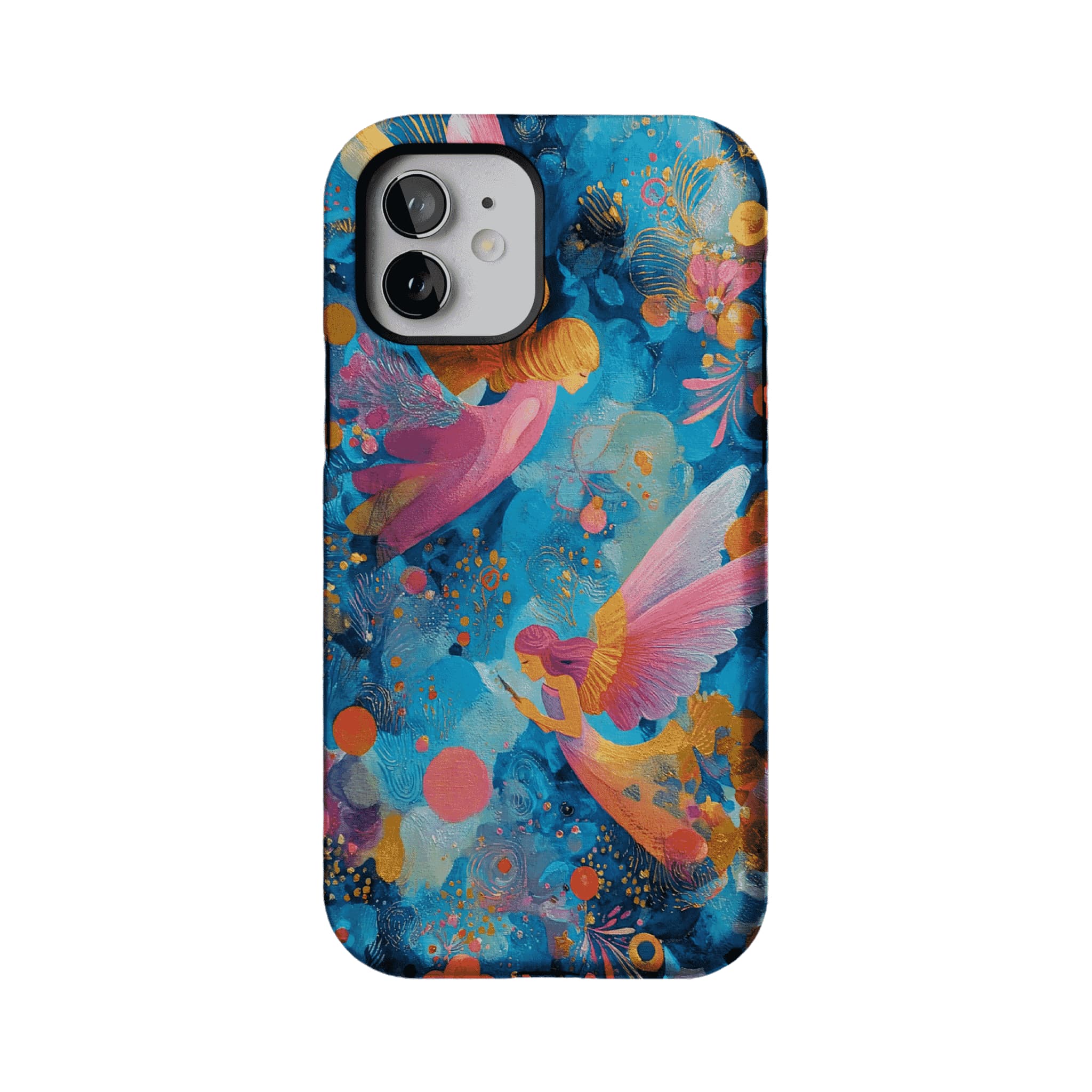 Vibrant Impasto Fairy Fantasy Oil Art iPhone Protective Cover