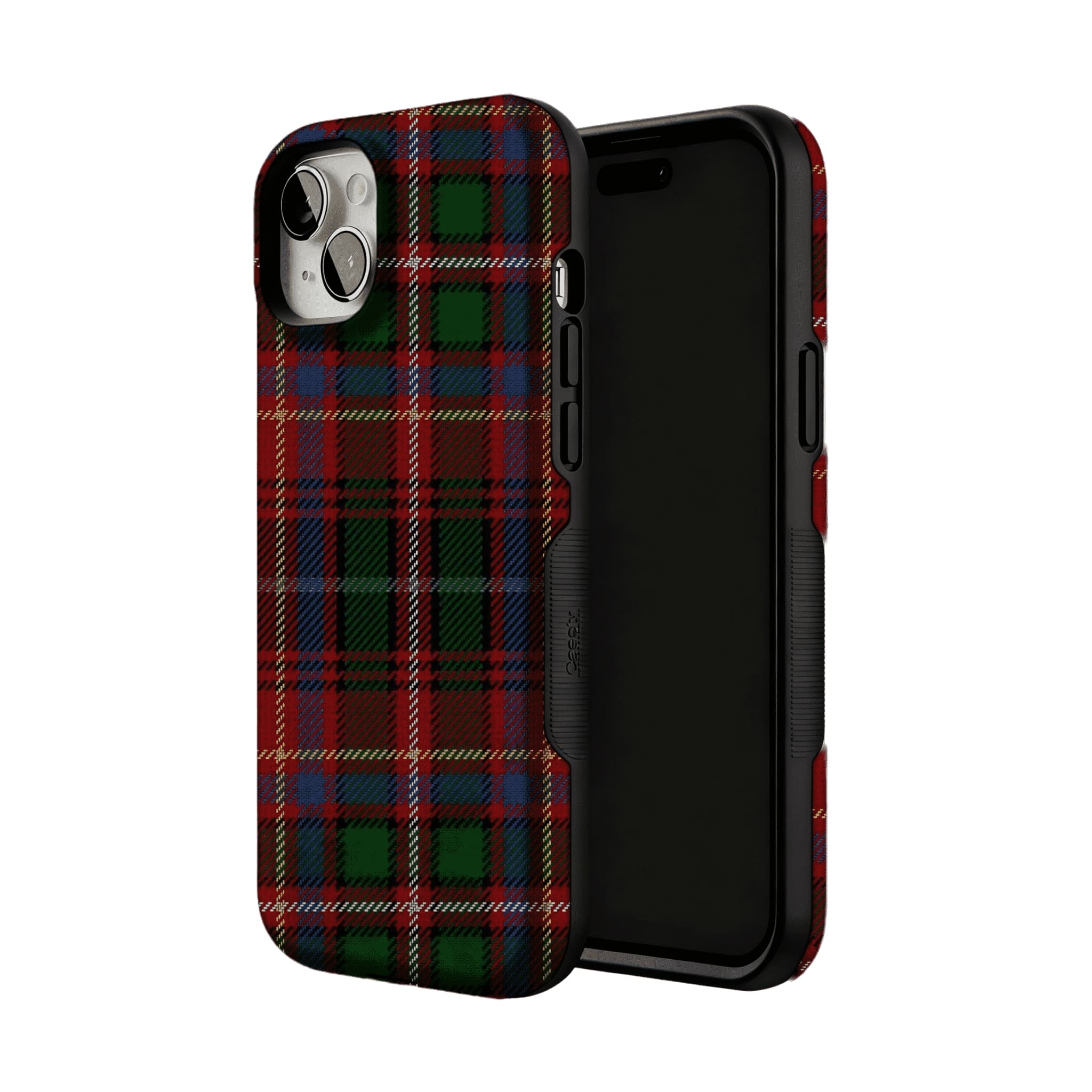 Classic Red Scottish Tartan Plaid Shockproof Anti-slip iPhone Cover