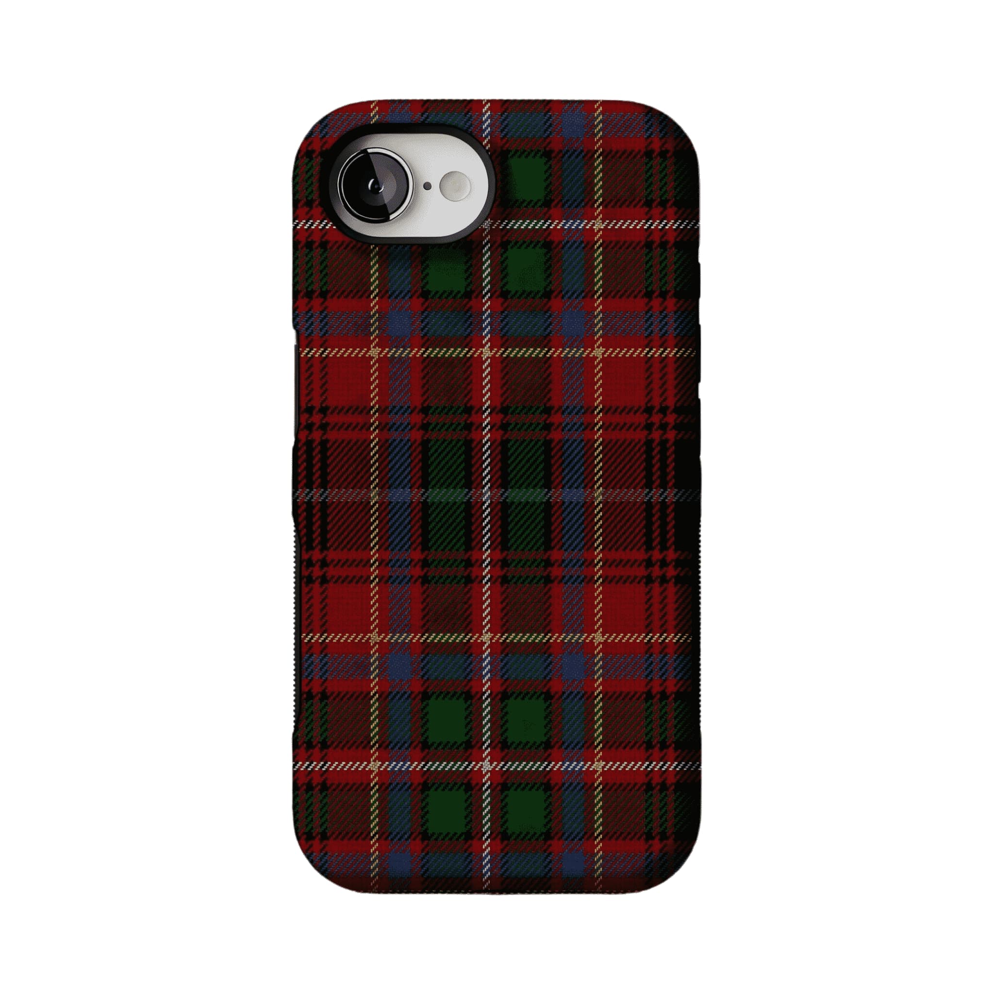 Classic Red Scottish Tartan Plaid Shockproof Anti-slip iPhone Cover