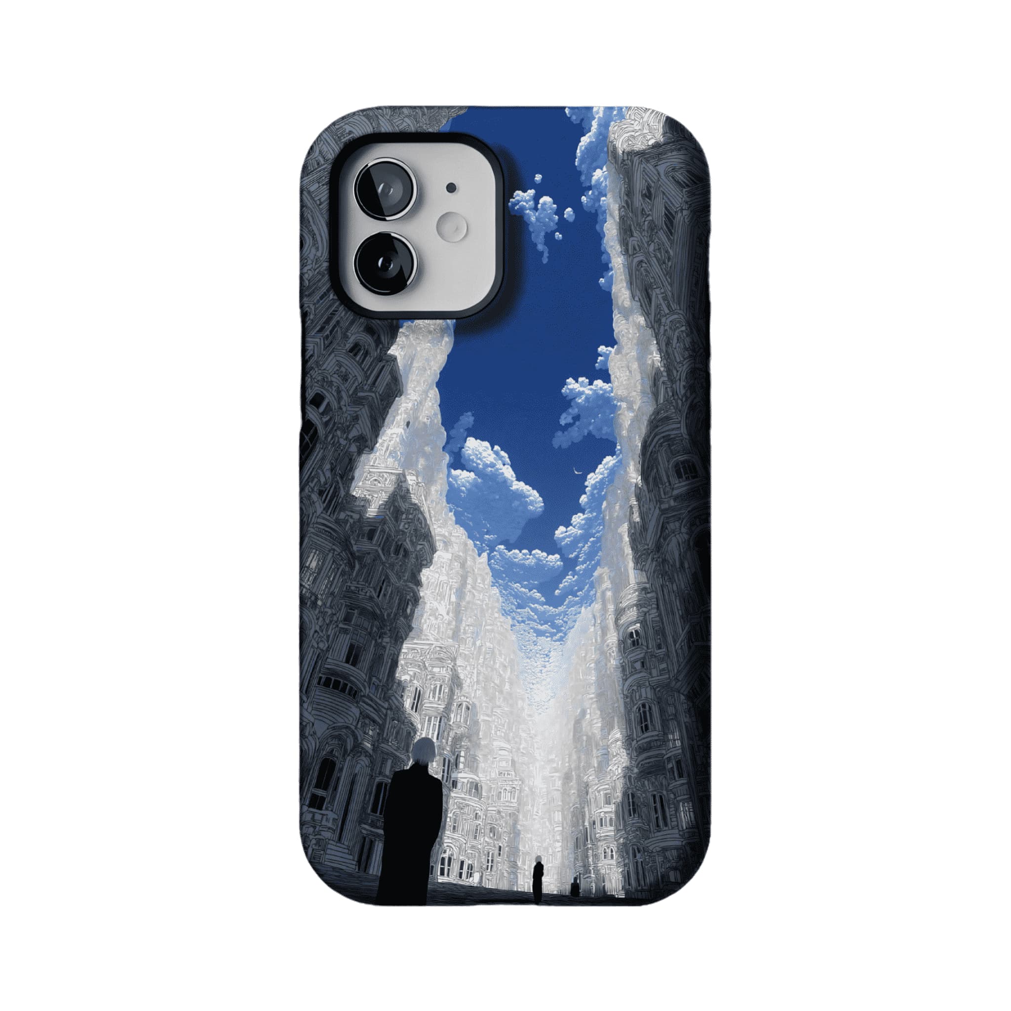 Surreal Fantasy Sky City Architecture Art iPhone Protective Cover