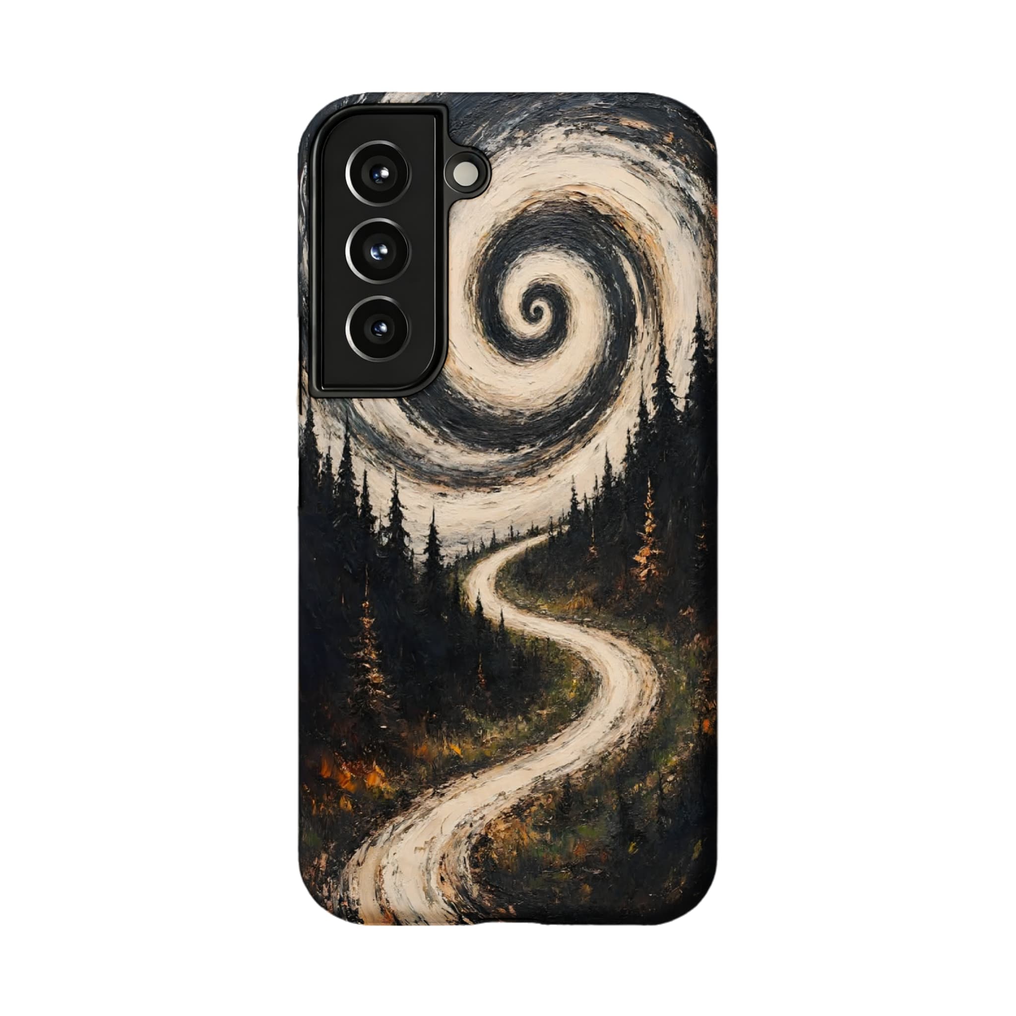 Swirl Sky Forest iPhone Case, Van Gogh Style Shockproof Cover
