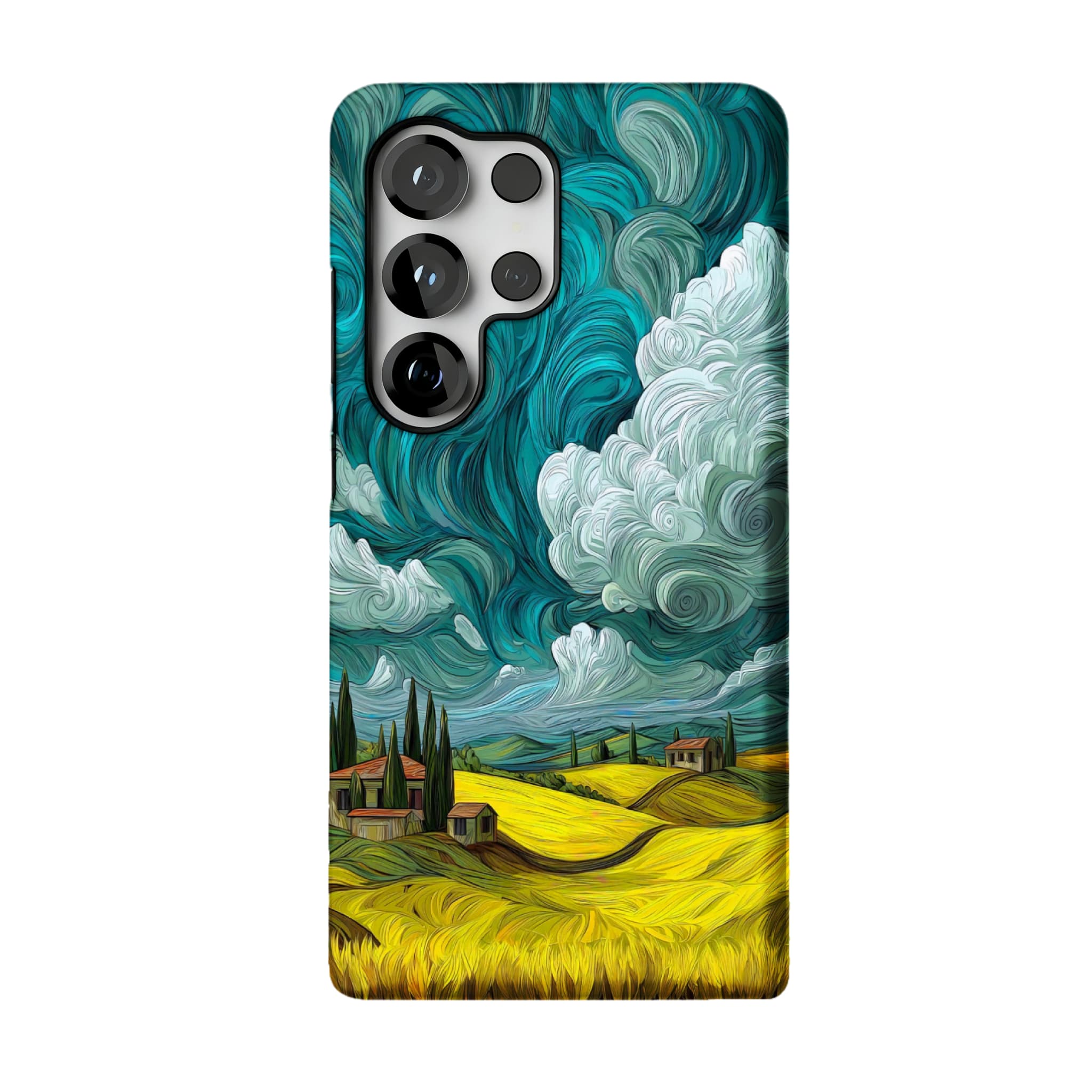 Tuscan Van Gogh Style Phone Case, Anti-Slip Cover for iPhone