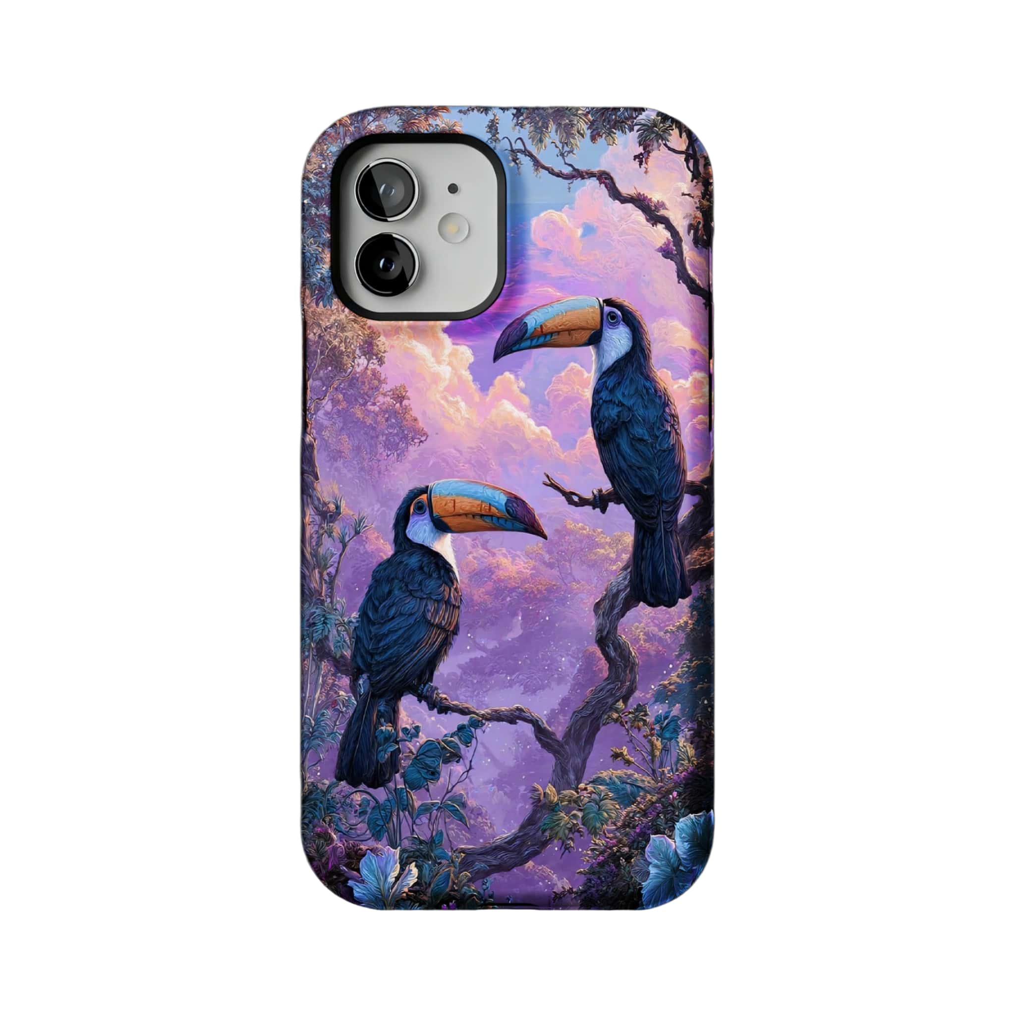 Magical Toucan Jungle Phone Case | Nature Cover for iPhone