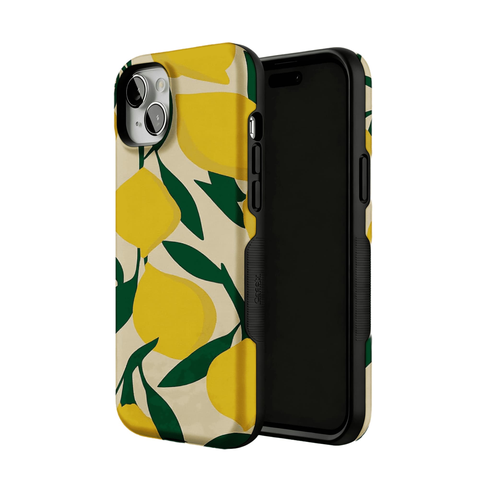 Summer Citrus Fruit Cream Base Shockproof Anti-slip iPhone Case