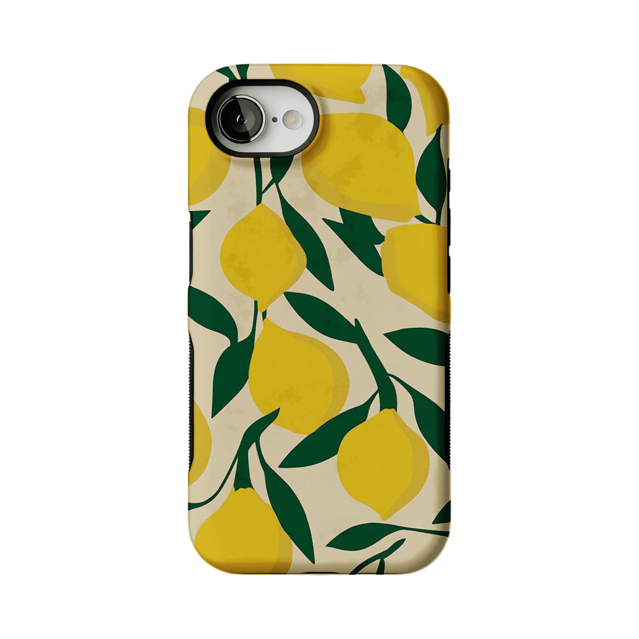 Summer Citrus Fruit Cream Base Shockproof Anti-slip iPhone Case