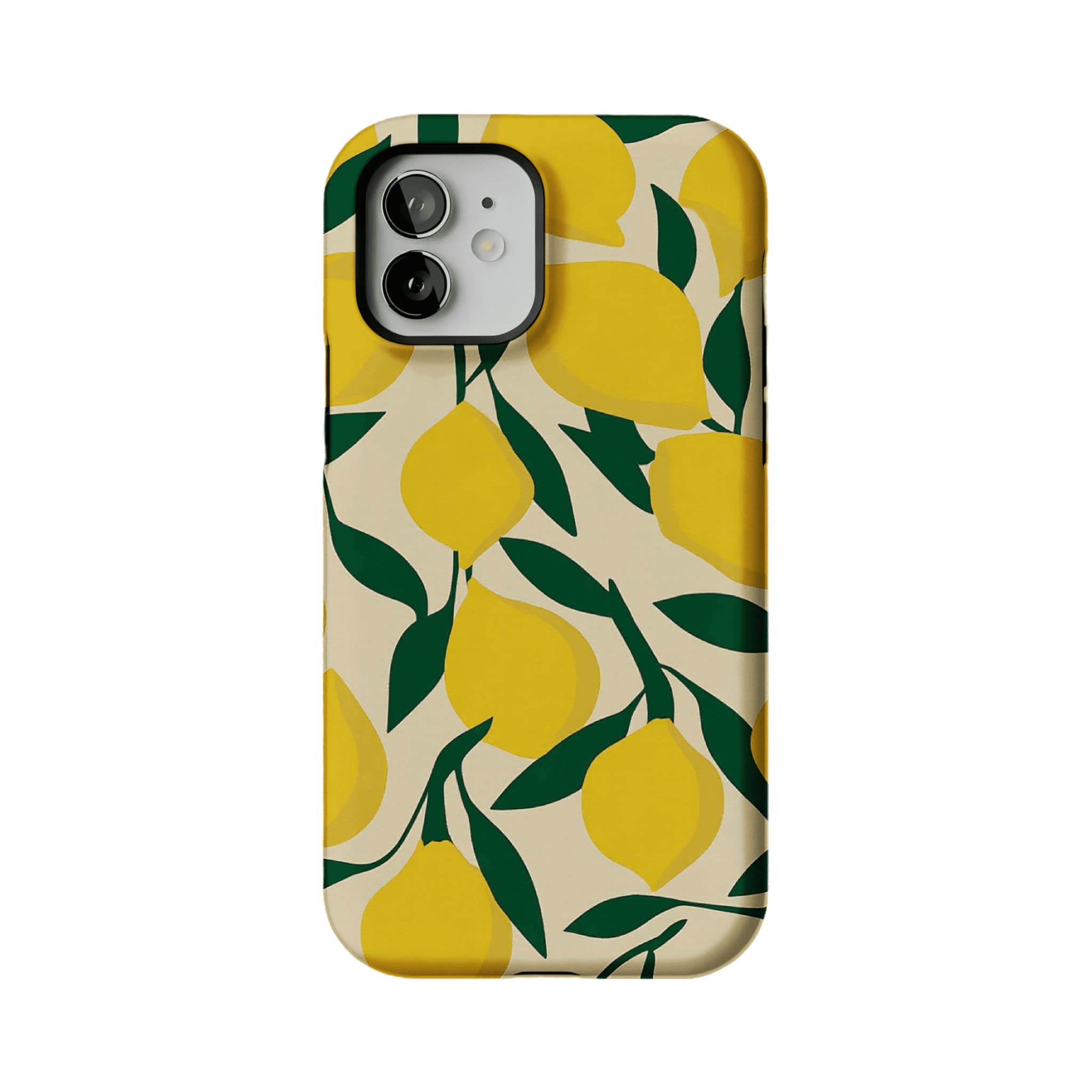 Summer Citrus Fruit Cream Base Shockproof Anti-slip iPhone Case