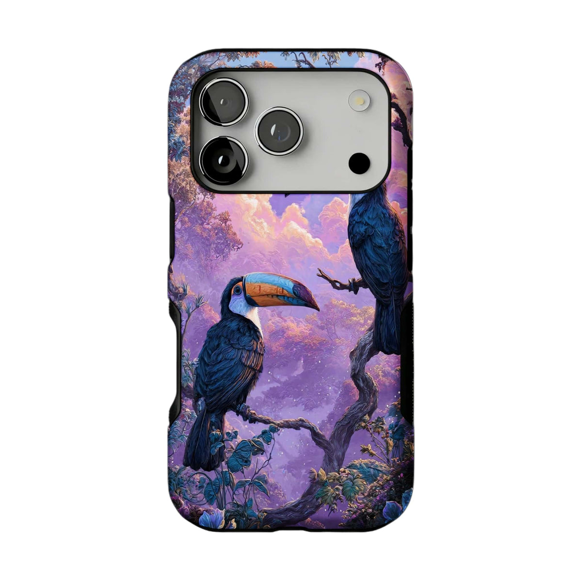 Magical Toucan Jungle Phone Case | Nature Cover for iPhone