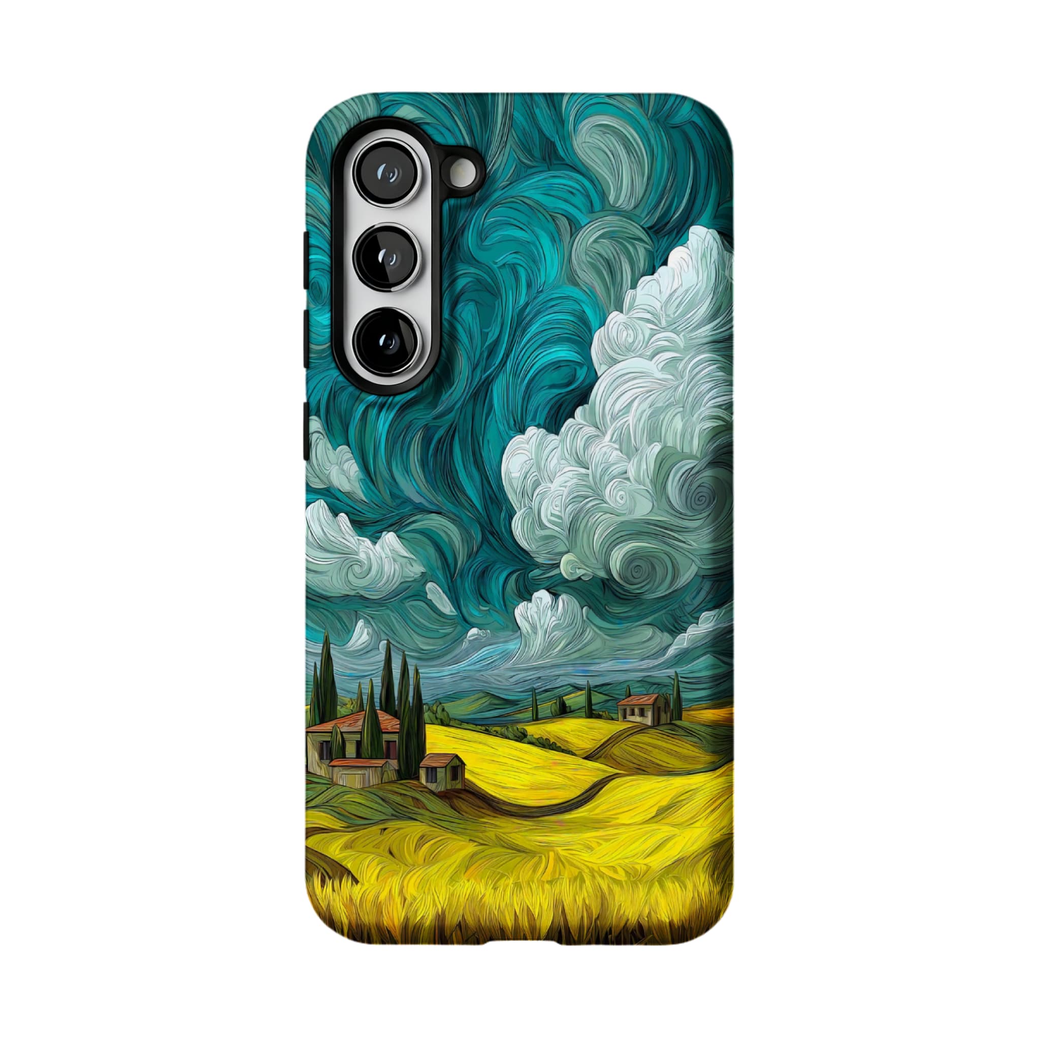 Tuscan Van Gogh Style Phone Case, Anti-Slip Cover for iPhone