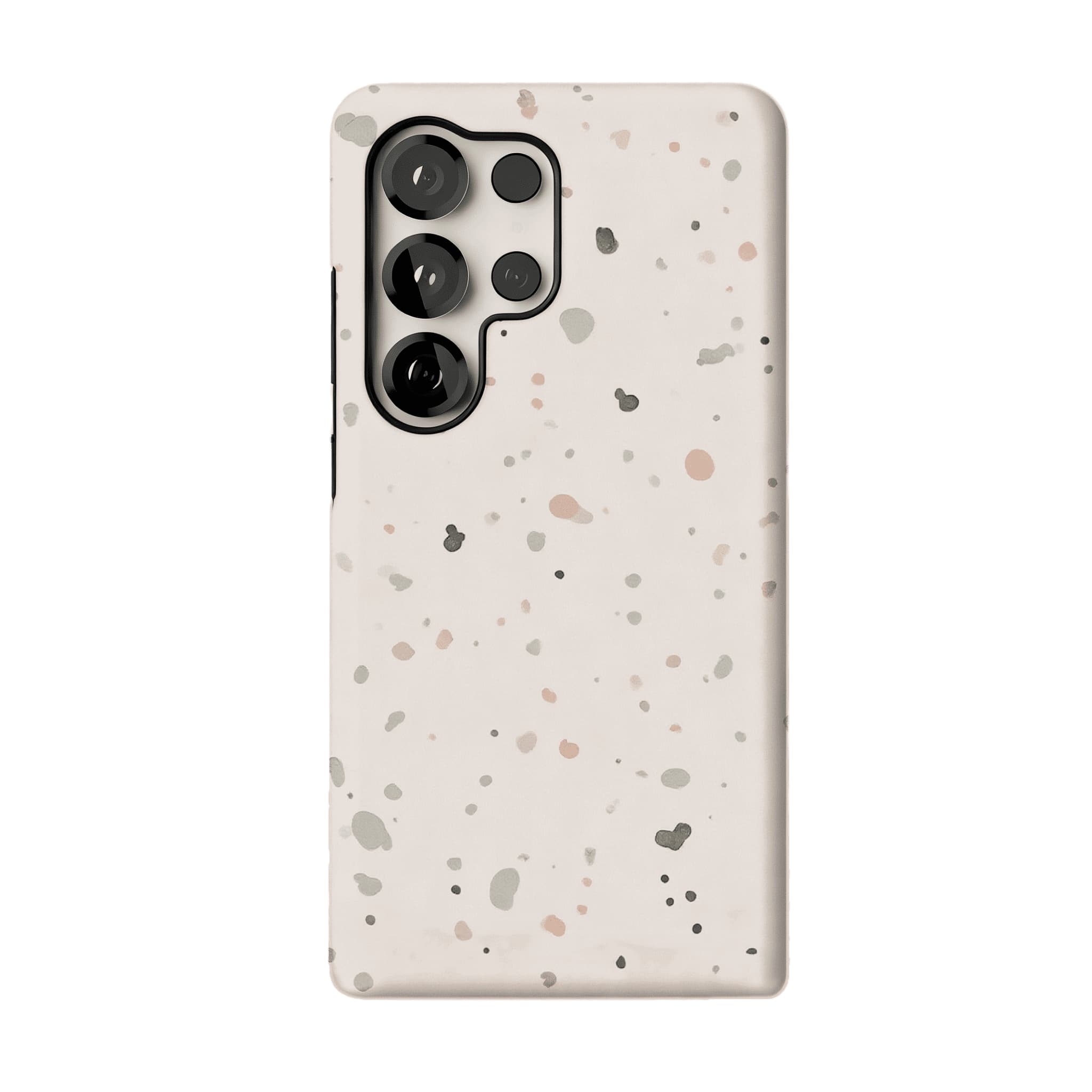 Morandi Neutral Speckle Dot Phone Case, Shockproof Anti-slip iPhone Cover