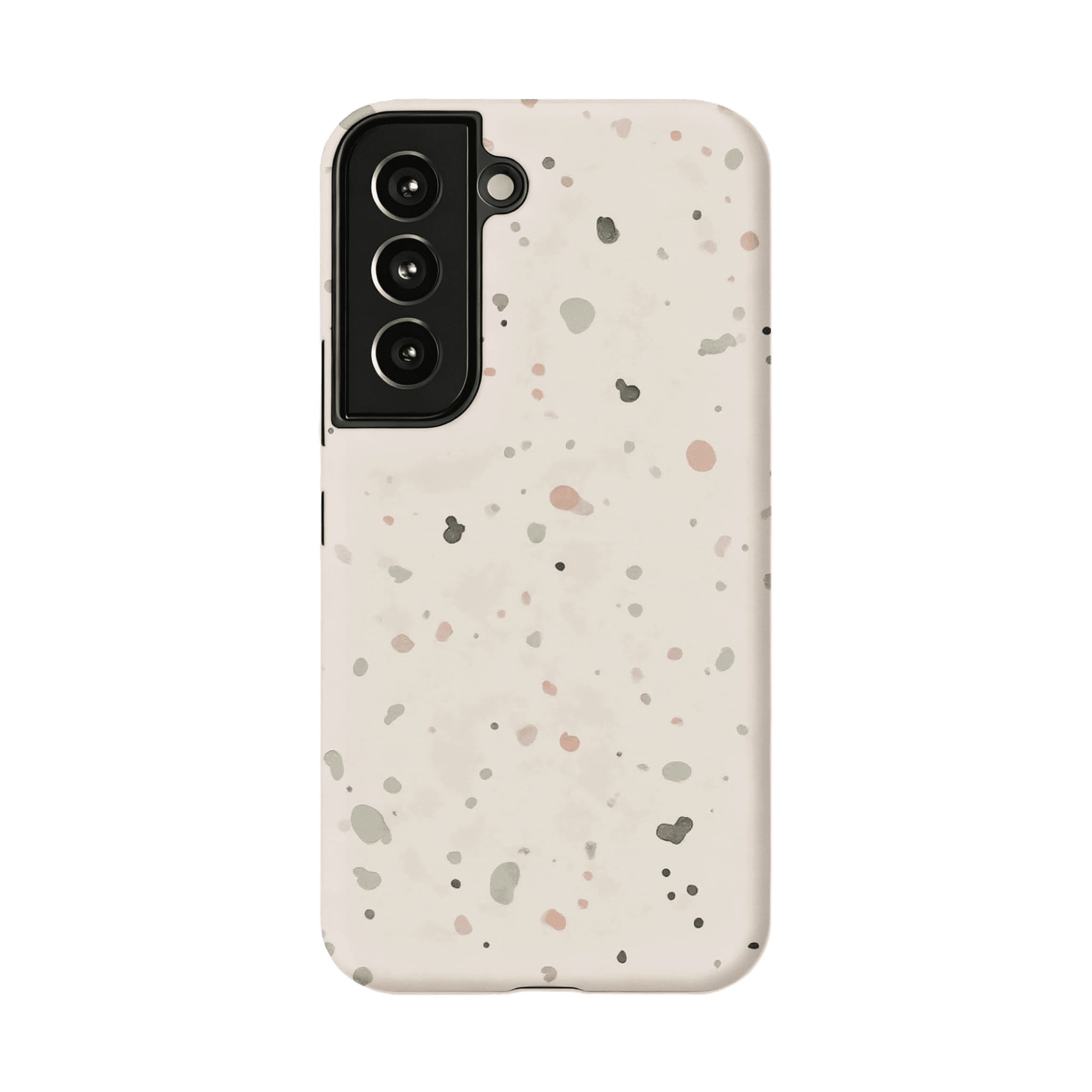 Morandi Neutral Speckle Dot Phone Case, Shockproof Anti-slip iPhone Cover
